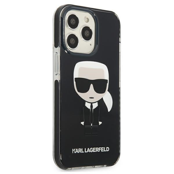 Karl Lagerfeld Iconik Karl Case for iPhone 13 Pro / iPhone 13 - Black