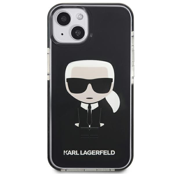 Karl Lagerfeld Iconik Karl Case for iPhone 13 mini - Black
