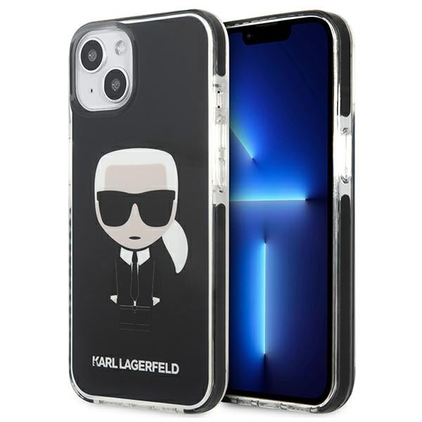Karl Lagerfeld Iconik Karl Case for iPhone 13 mini - Black
