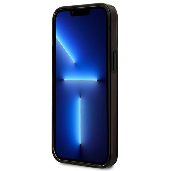 Karl Lagerfeld Gradient Ikonik Karl&amp;Choupette Case for iPhone 13 Pro / iPhone 13 - Black