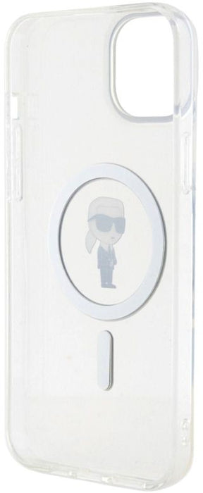 Karl Lagerfeld IML Ikonik MagSafe case for iPhone 15 Plus - transparent