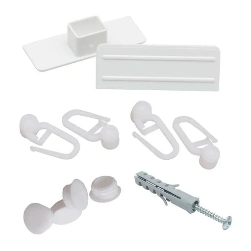 KARPOL ACCESSORY SET FOR SINGLE-CHANNEL MOLDING 300 CM. - Аксесоари за корнизи<<<Корнизи щори и пердета<<<Мебели и