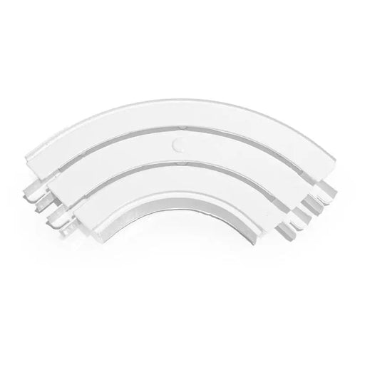 KARPOL CONNECTING ANGLE ACCESSORY FOR TWO-CHANNEL PVC MOLDING - Аксесоари за корнизи<<<Корнизи щори и пердета<<<Мебели