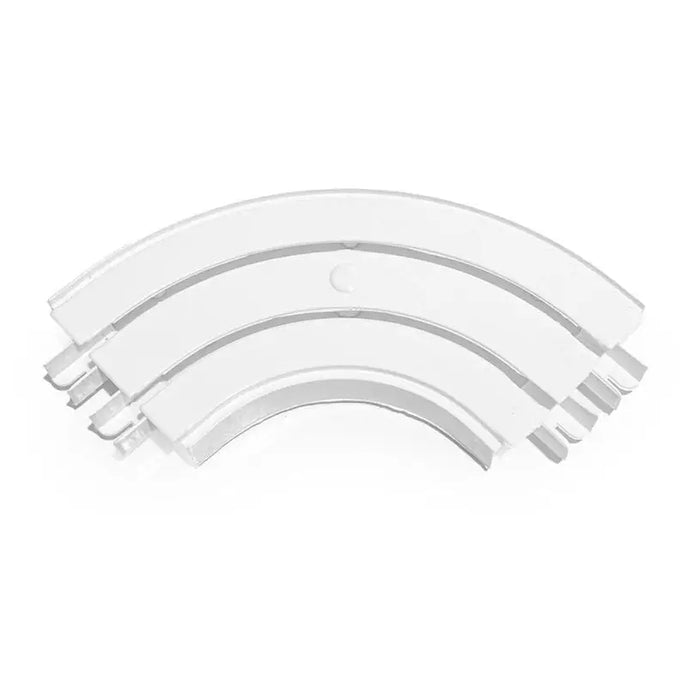 KARPOL CONNECTING ANGLE ACCESSORY FOR TWO-CHANNEL PVC MOLDING - Аксесоари за корнизи<<<Корнизи щори и пердета<<<Мебели