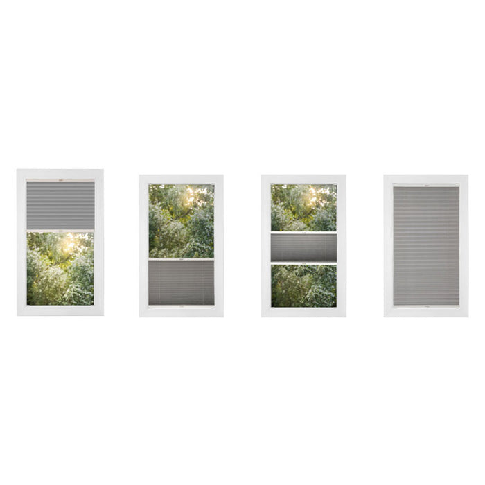 PLEATED BLINDS KARPOL 66X140 CM. GRAY