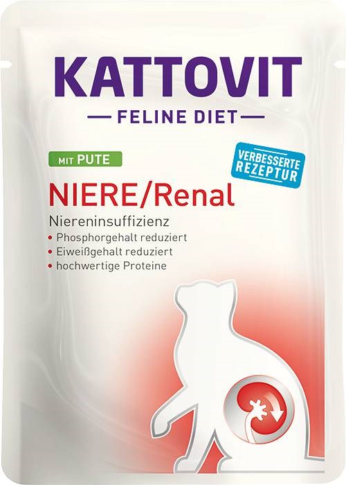 KATTOVIT Feline Diet Niere/Renal - wet cat food - 12 x 85g
