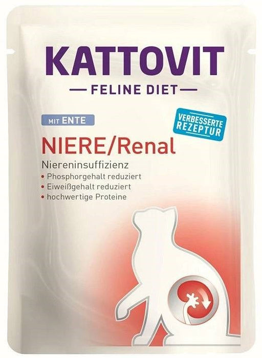 KATTOVIT Feline Diet Niere/Renal - wet cat food - 12 x 85g