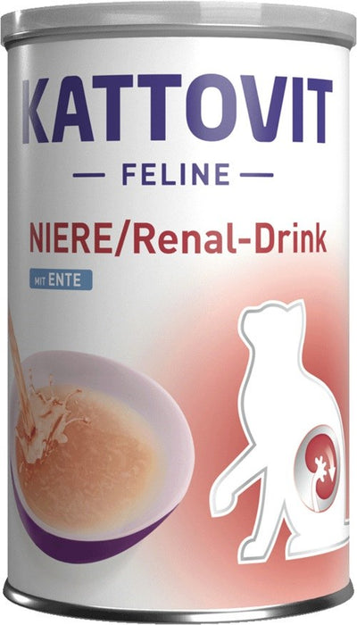 KATTOVIT Feline Niere Renal drink Duck - cat treats - 135ml