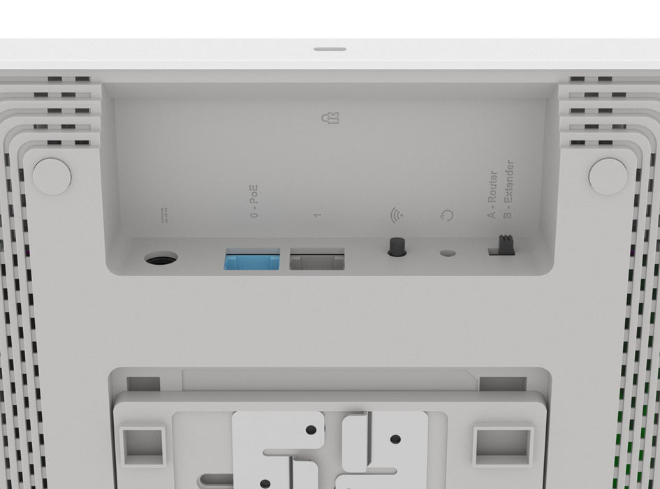 Keenetic Voyager Pro 4-Pack (KN-3510) AX1800 Mesh Wi-Fi 6 Router/Extender/Access Point with 2-Port Gigabit Smart Switch and Power over Ethernet. 4-Pack.