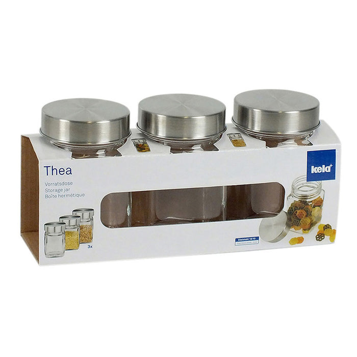 SET OF 3 PCS THEA 250 ML KELA STORAGE JARS