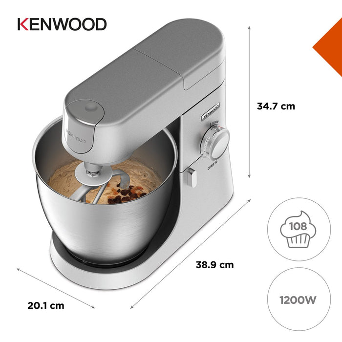 Kenwood Chef XL Stand mixer 1200 W Silver