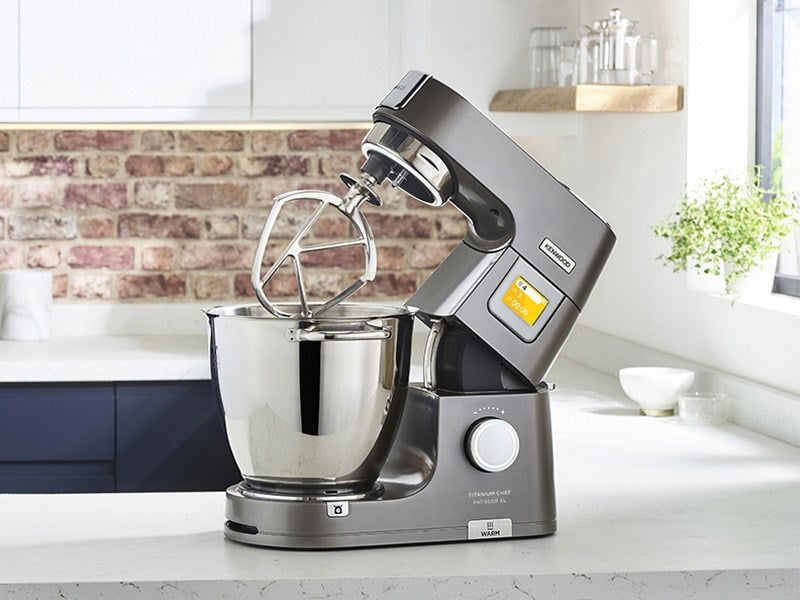 Kenwood KWL90.004SI food processor 1400 W 7 L Silver Built-in scales