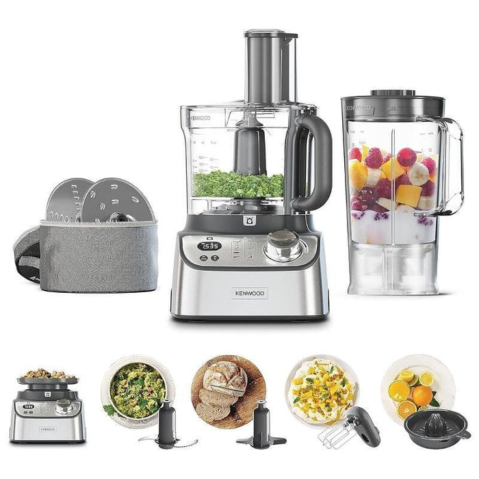 Food processor Kenwood FDM71.450SS, 1000 W, 3.0 L/1.5 L