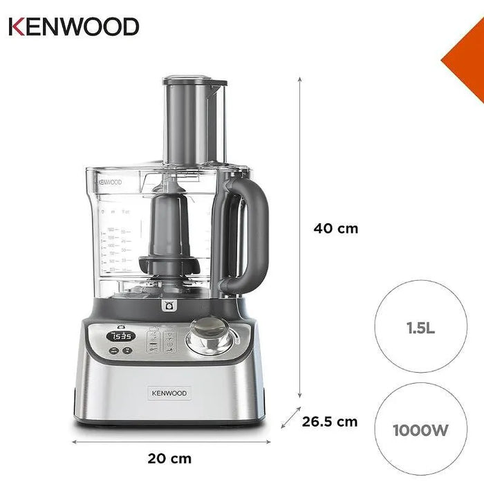 Food processor Kenwood FDM71.450SS, 1000 W, 3.0 L/1.5 L