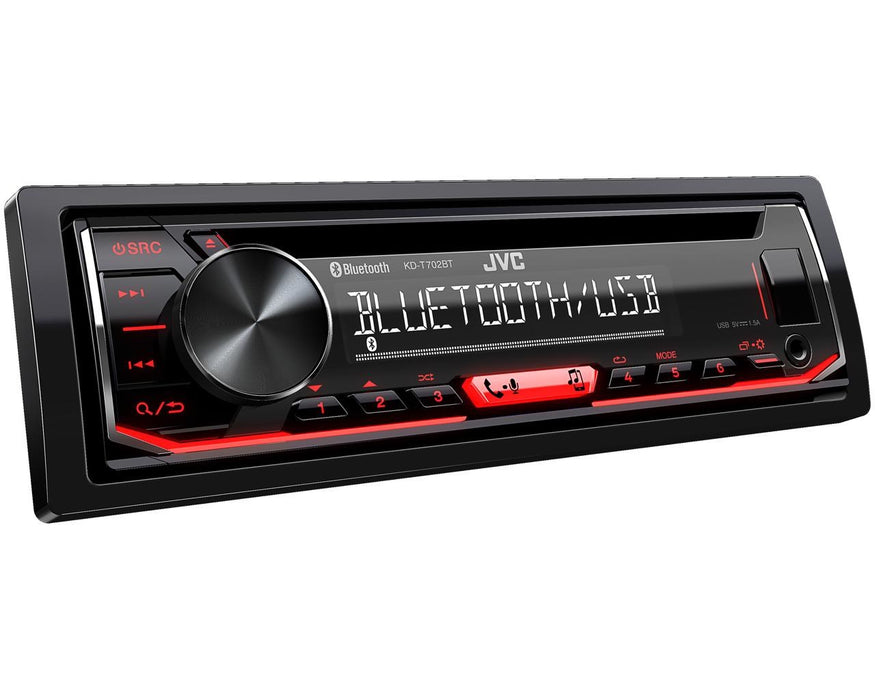 JVC KD-T702BT 1-DIN CD Receiver