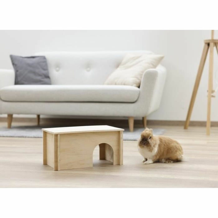 House for Rodents Kerbl Beige Wood