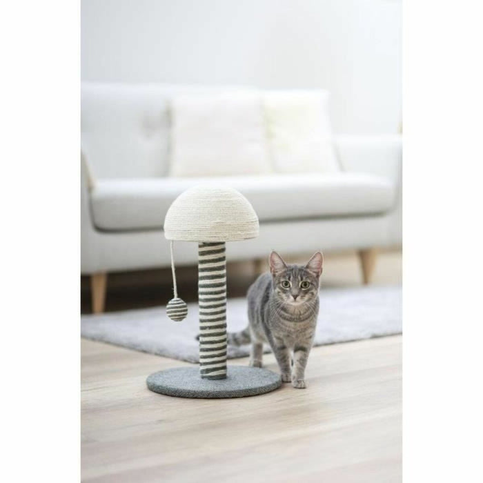 Scratching Post for Cats Kerbl Grey Sisal