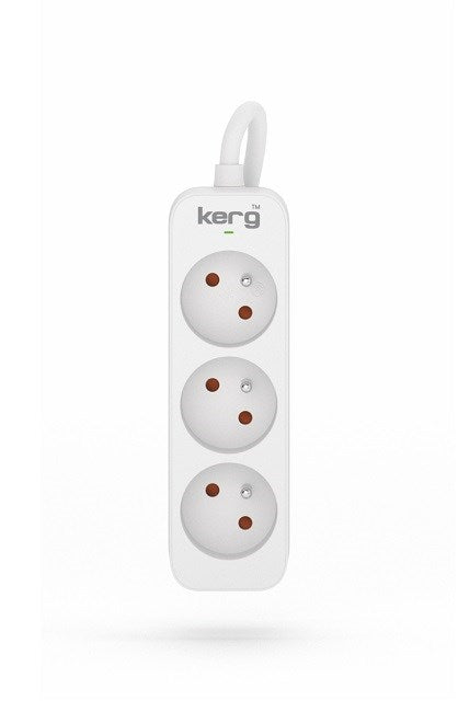 KERG power strip 3 sockets 3m 10A - Power stripsLIP-LIS<<<Slats and extension cordsLIP<<<ActionPL