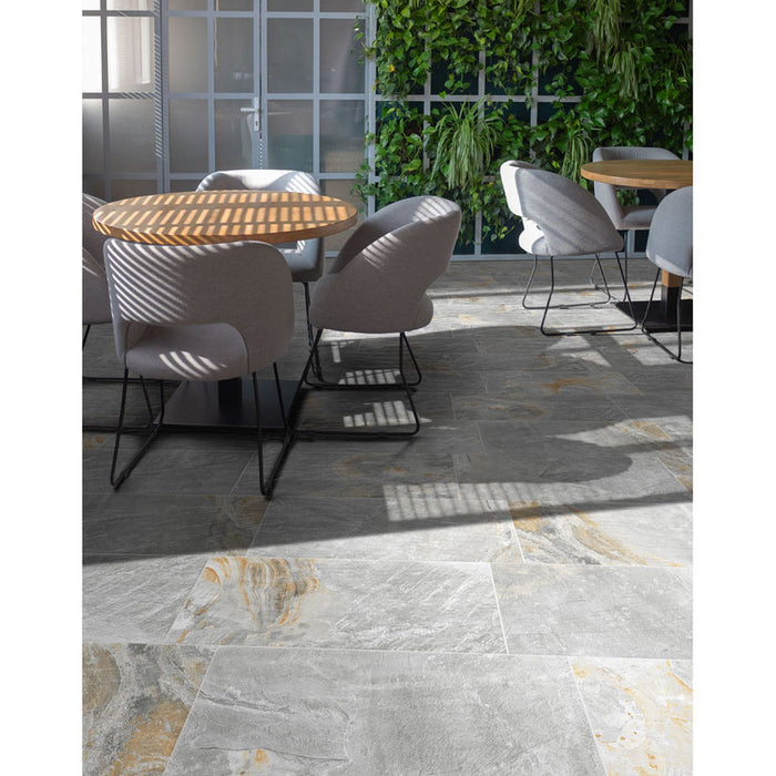 GRANITOGRES KEROS ARDESIA ACERO 30X60 CM