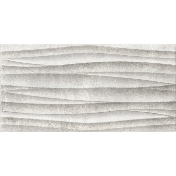 FAIENCE DECOR KEROS KALINA OLAS GRIS 25X50 CM