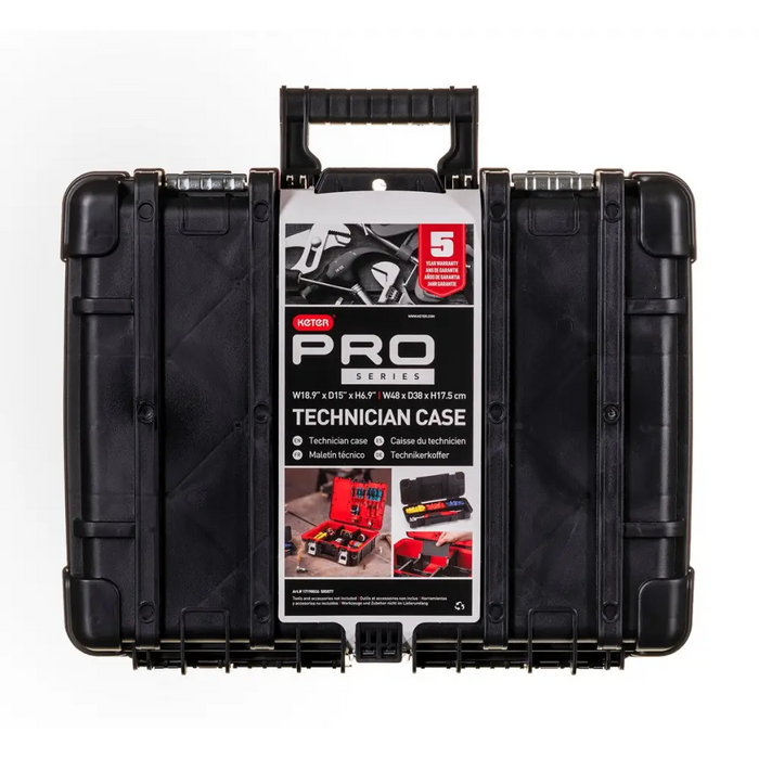 Keter 237003 equipment case Hard shell case Black Red - Tool boxes and bagsNOP-SKR<<<Tools - accessoriesNOP<<<ActionPL