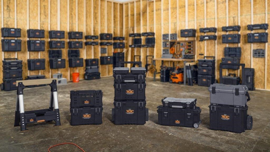 SET OF 3 TOOLBOXES ROC PRO GEAR 2,0 KETER