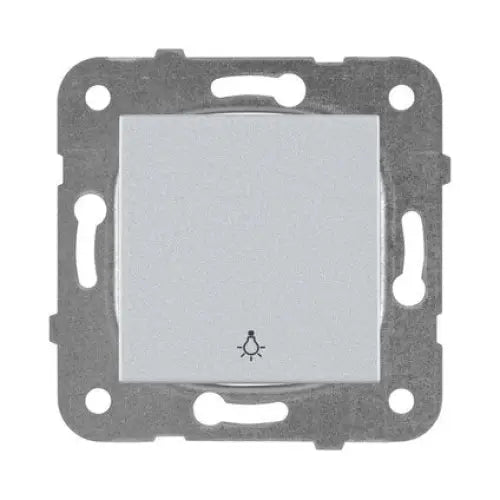 KEY BUTTON MECHANISM GRAY IP20 PANASONIC KARRE PLUS - Ключове и контакти<<<Електроматериали<<<Praktiker&&&Ключове и