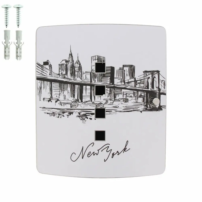 Key cupboard Burg-Wachter 6204/10 NI SKYLINE NY 10 Keys - Сигурност Удома<<<Дом Градина<<<BigBuy&&&Системи за
