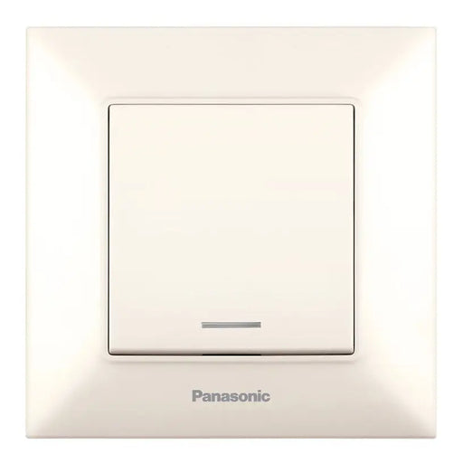 KEY SINGLE GLOWING CREAM PANASONIC Arkedia Slim - Ключове и контакти<<<Електроматериали<<<Praktiker&&&Ключове и