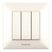 KEY TRIPLE CREAM PANASONIC Arkedia Slim - Ключове и контакти<<<Електроматериали<<<Praktiker&&&Ключове и