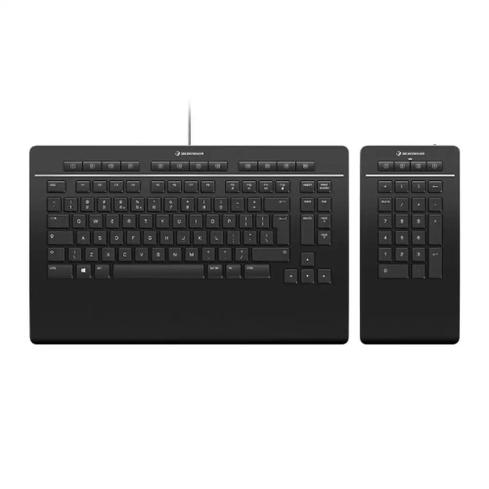 Keyboard 3Dconnexion 3DX-700092 Black Qwerty US - Електроника Периферни и резервни части<<<Компютри|