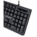 Keyboard Activejet K-3803S Black QWERTY - Клавиатури<<<Електроника Периферни и резервни части<<<Компютри|