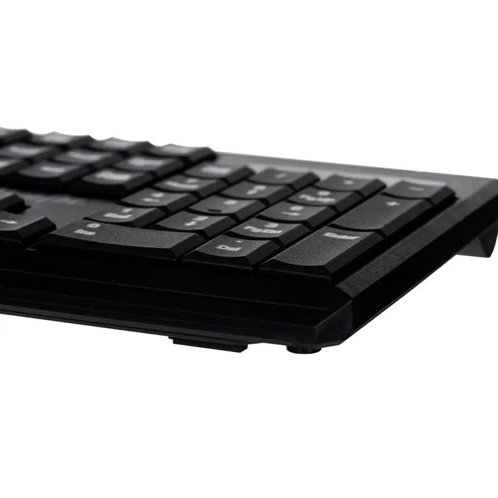 Keyboard Activejet K-3911W Black QWERTY - Клавиатури<<<Електроника Периферни и резервни части<<<Компютри|