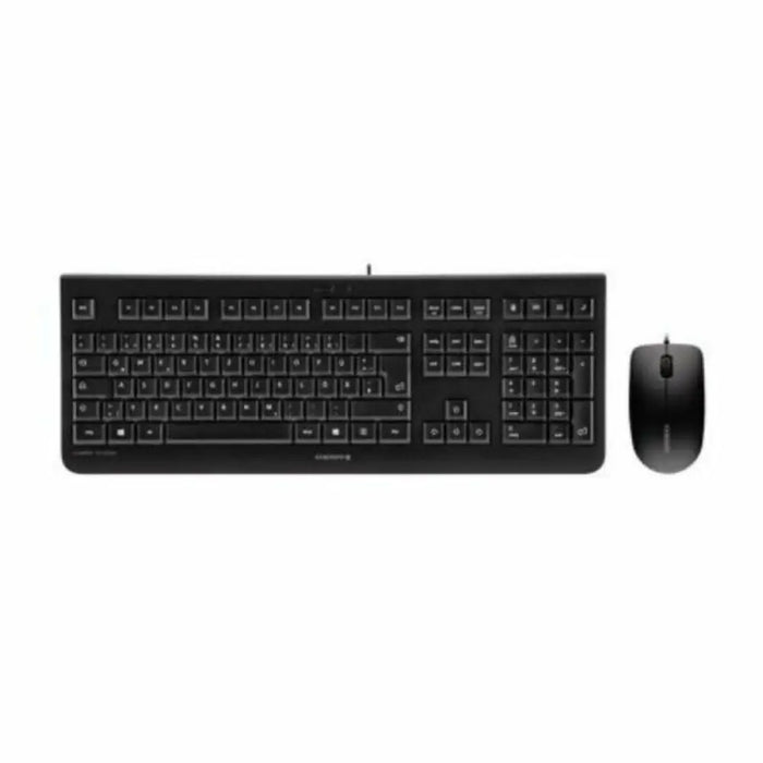 Keyboard and Mouse Cherry JD-0800ES-2 Black Spanish Qwerty QWERTY - Компютър Игри<<<Компютри|