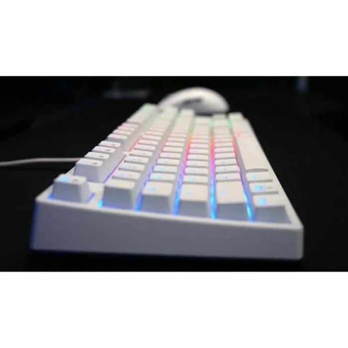 Keyboard and Mouse Cherry White AZERTY - Електроника Периферни и резервни части<<<Компютри|