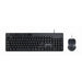 Keyboard and Mouse GEMBIRD KBS-UM-04 Black Monochrome QWERTY Qwerty US - Клавиатури<<<Електроника Периферни и резервни