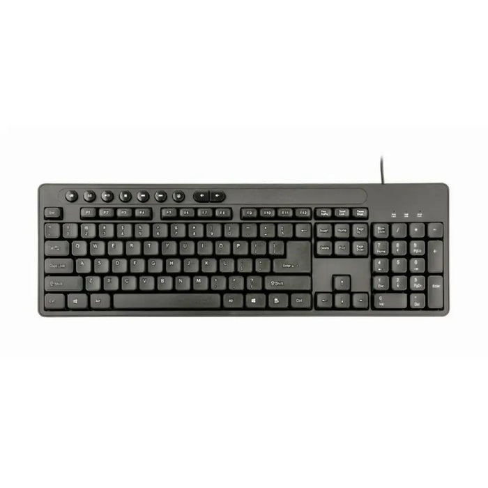 Keyboard and Mouse GEMBIRD KBS-UM-04 Black Monochrome QWERTY Qwerty US - Клавиатури<<<Електроника Периферни и резервни
