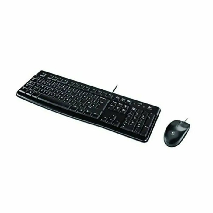 Keyboard and Mouse Logitech 920-002550 Black Spanish Qwerty - Електроника Периферни и резервни части<<<Компютри|