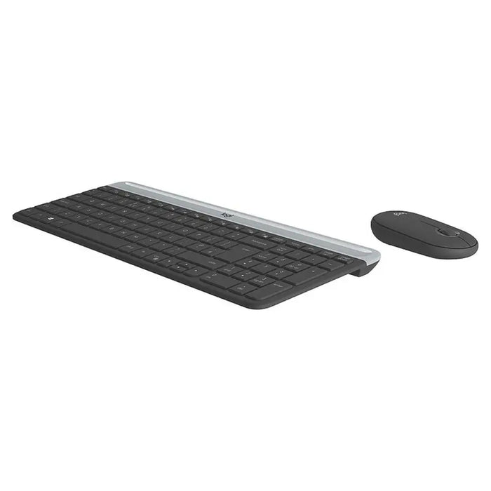 Keyboard and Mouse Logitech 920-009190 Black Grey French AZERTY - Електроника Периферни и резервни части<<<Компютри|