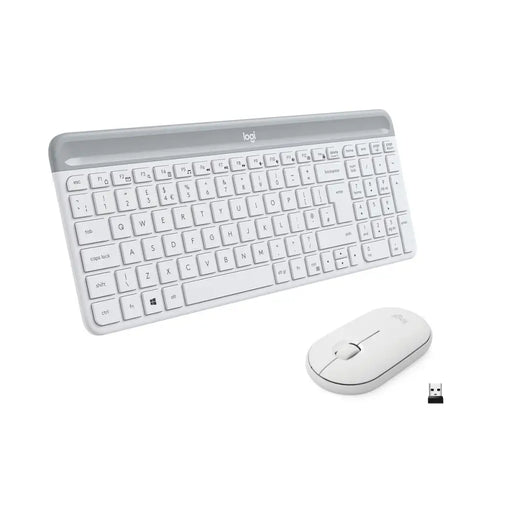 Keyboard and Mouse Logitech 920-009197 White Italian QWERTY - Електроника Периферни и резервни части<<<Компютри|