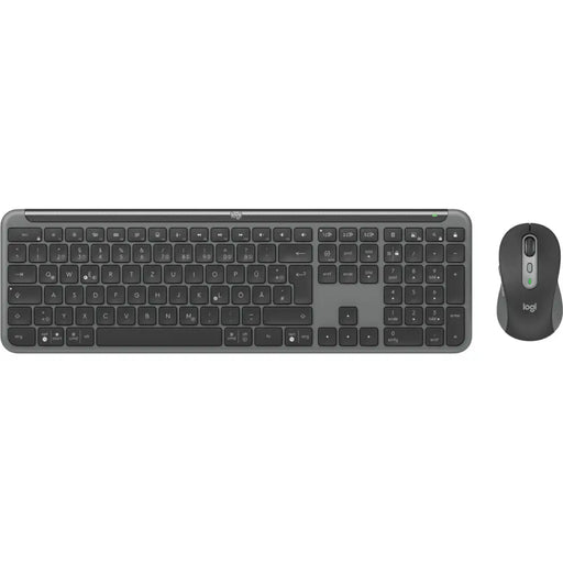 Keyboard and Mouse Logitech 920-012504 Graphite German QWERTZ - Електроника Периферни и резервни части<<<Компютри|