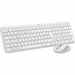 Keyboard and Mouse Logitech 920-012596 White Spanish QWERTY - Електроника Периферни и резервни части<<<Компютри|