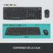 Keyboard and Mouse Logitech MK295 White Spanish Qwerty - Електроника Периферни и резервни части<<<Компютри|