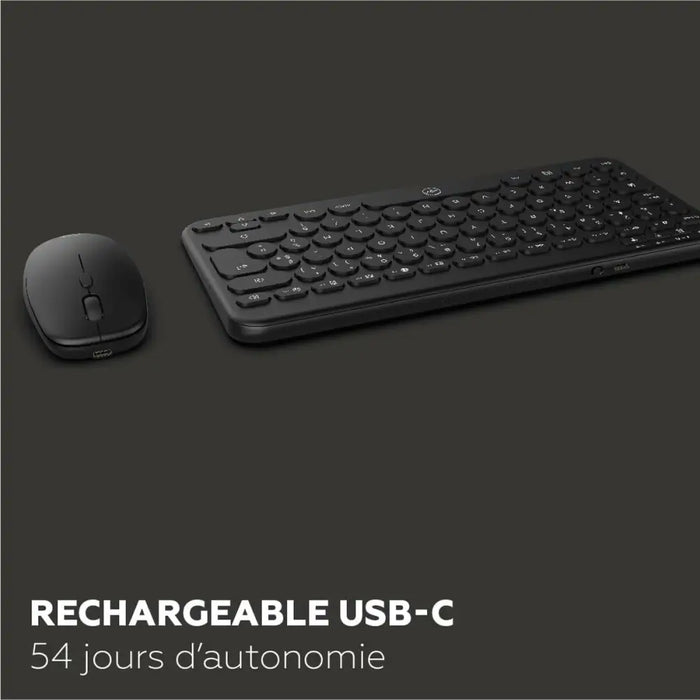 Keyboard and Mouse Mobility Lab CP420W Mini Black AZERTY - Електроника Периферни и резервни части<<<Компютри|