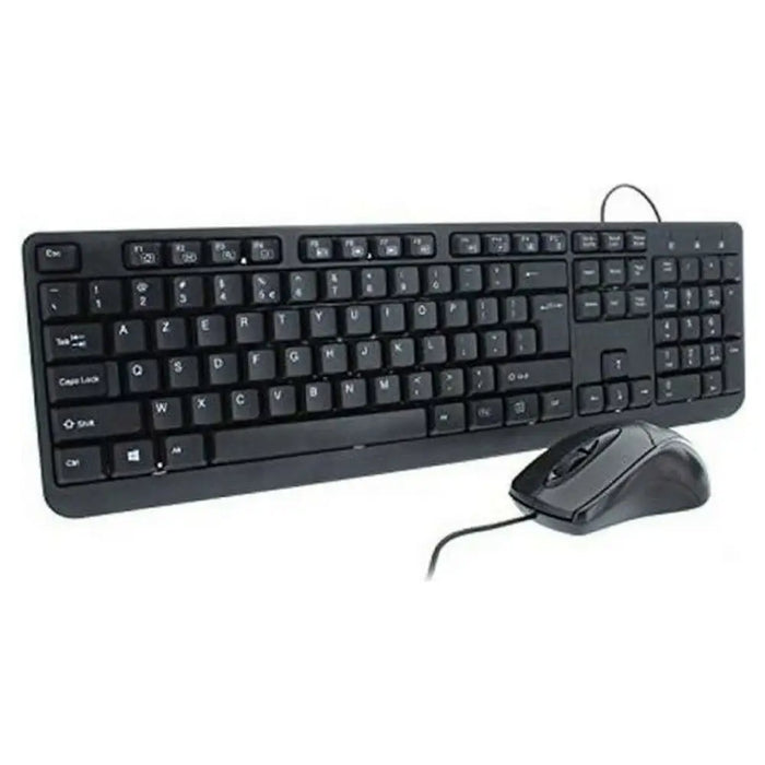 Keyboard and Mouse Mobility Lab ML309415 AZERTY Black - Електроника Периферни и резервни части<<<Компютри|
