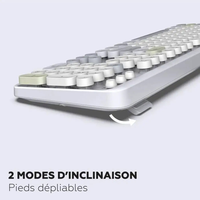 Keyboard and Mouse Mobility Lab Modelo ergonómico Grey AZERTY - Клавиатури<<<Електроника Периферни и резервни