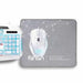Keyboard and Mouse NASA ANDROMEDA4IN1-W White Multicolour Spanish Qwerty - Електроника Периферни и резервни