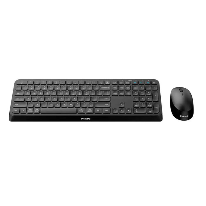 Keyboard and Mouse Philips SPT6407B/16 Black Qwerty US - Електроника Периферни и резервни части<<<Компютри|
