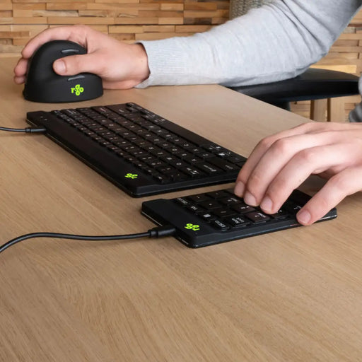 Keyboard and Mouse R-Go RGOCONMWDBL Black - Електроника Периферни и резервни части<<<Компютри|