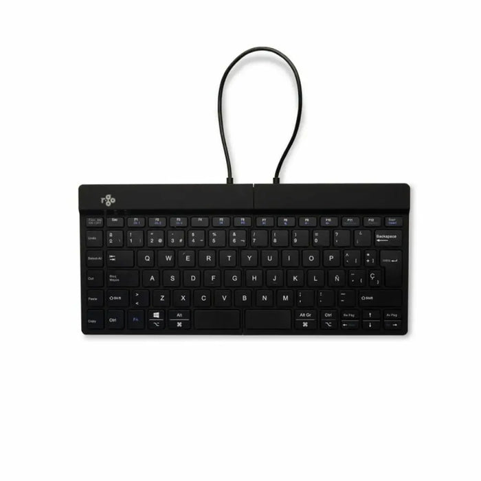 Keyboard and Mouse R-Go RGOSBESWLBL Black Spanish QWERTY - Електроника Периферни и резервни части<<<Компютри|